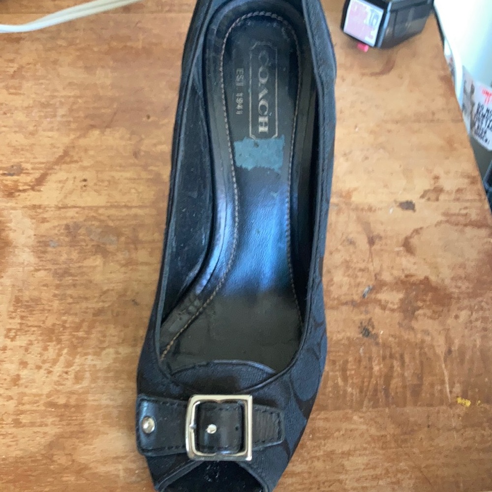 Coach Heels!! Great condition!!